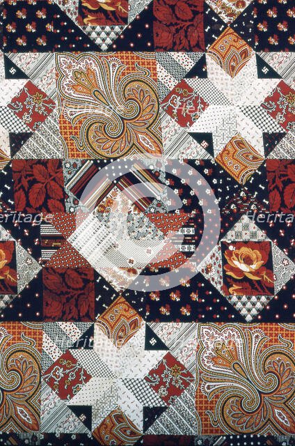 Panel, New Hampshire, 1825/75. Creator: Cocheco Cotton Manufacturing Company.