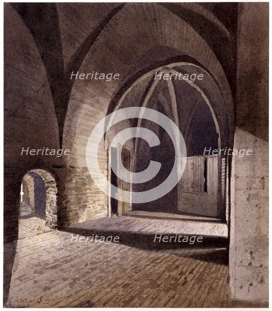 Tower of London, London, 1883. Artist: John Crowther