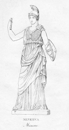 'Minerva (Minerve)', c1850. Artist: Unknown.