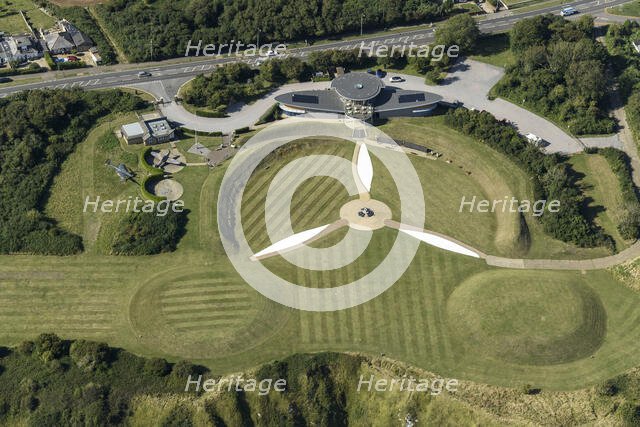The Battle of Britain Memorial, Capel-le-Ferne, Kent, 2024. Creator: Damian Grady.