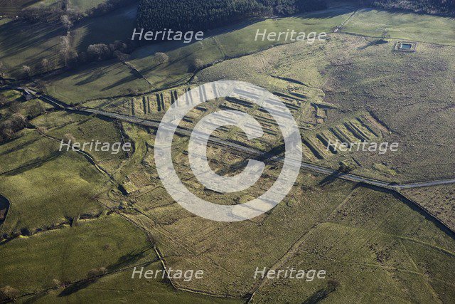 Aerial view of Leighton Construction Camp, Healey, North Yorkshire, 2007. Artist: Historic England Staff Photographer.