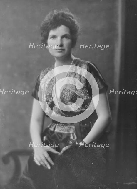 Mrs. George Bolt Jr., portrait photograph, 1918 May 29. Creator: Arnold Genthe.