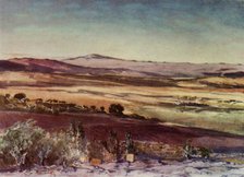 'Mount Hermon from the slopes of Tabor', 1902. Creator: John Fulleylove.