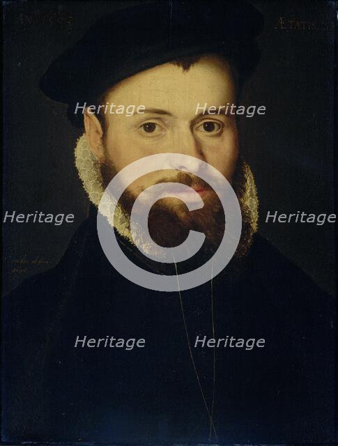 Portrait of a young Man, 1563. Creator: Cornelis de Zeeu.