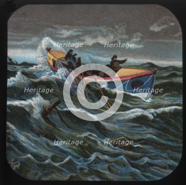 'On the way to the wreck', c1900. Creator: Unknown.