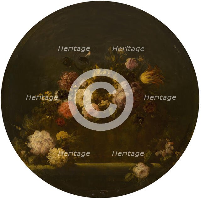 Flowers in a Vase, c1695-1741. Creator: Giovanni Antonio Pellegrini.