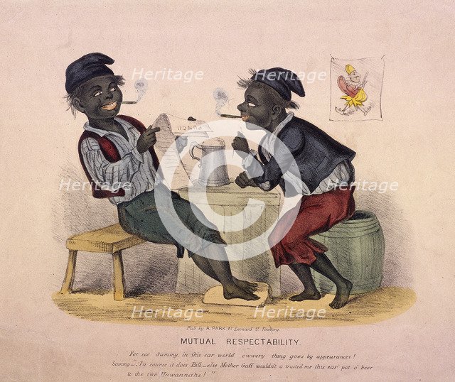'Mutual Respectability ...', 1840. Artist: Anon