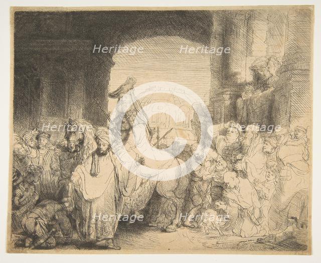 The Triumph of Mordecai, ca. 1641. Creator: Rembrandt Harmensz van Rijn.