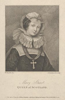 Mary, Queen of Scots, January 12, 1803., January 12, 1803. Creator: Francesco Bartolozzi.