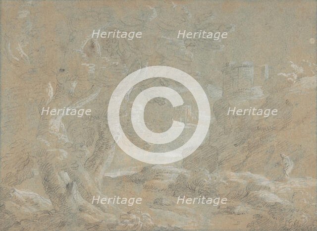 Landscape, 17th century. Creator: Anon.