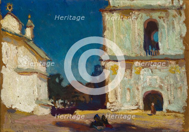 Belfry of St Sophy's Orhodox Catedral in Kyiv, 1903. Creator: Jan Stanislawski.