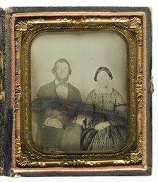 Untitled (Portrait of a Man and Woman), 1855/75. Creator: Unknown.