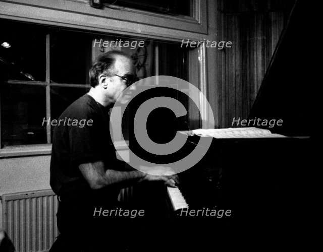 Steve Kuhn, Tenor Clef, Hoxton Square, London, May 1992. Artist: Brian O'Connor.