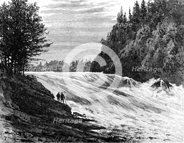 Sketches on the Canadian Pacific railway line, 1883. Creator: William James Palmer.