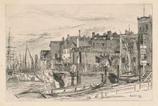 Thames Police, 1859. Creator: James Abbott McNeill Whistler.