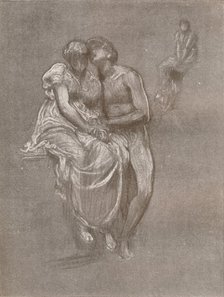 'Studies for Wedded', 1882, (1897). Artist: Frederic Leighton.