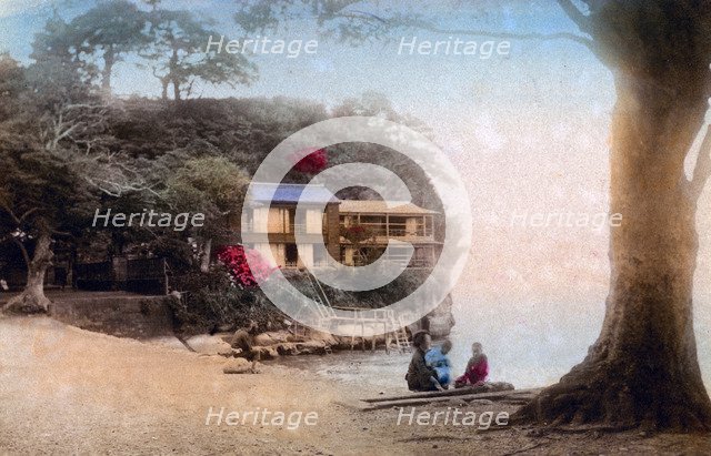 Coastal scene, Japan. Artist: Unknown