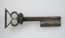 Key, German, 15th century. Creator: Unknown.