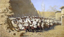 At the Fortress Walls. Let them in!', 1871. Creator: Vereshchagin, Vasili Vasilyevich (1842-1904).