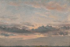A Cloud Study, Sunset, ca. 1821. Creator: John Constable.