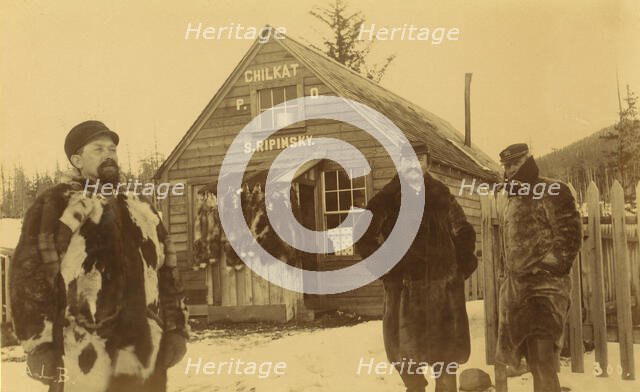 Col Ripinski & PO at Chilkat [] /, 1894 and 1895. Creator: Alfred Lee Broadbent.