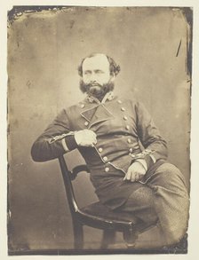 Sir Charles Ash Windham (1810-1970), General; taken at the Crimea, 1855. Creator: Roger Fenton.