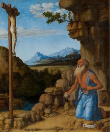 Saint Jerome in the Wilderness, c. 1500/1505. Creator: Giovanni Battista Cima da Conegliano.
