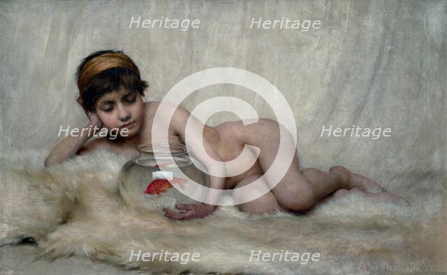 Idlesse, 1887. Creator: Thomas Benjamin Kennington.