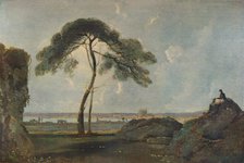 'Italian Landscape with a Stone Pine', c1756, (1938). Artist: Richard Wilson.