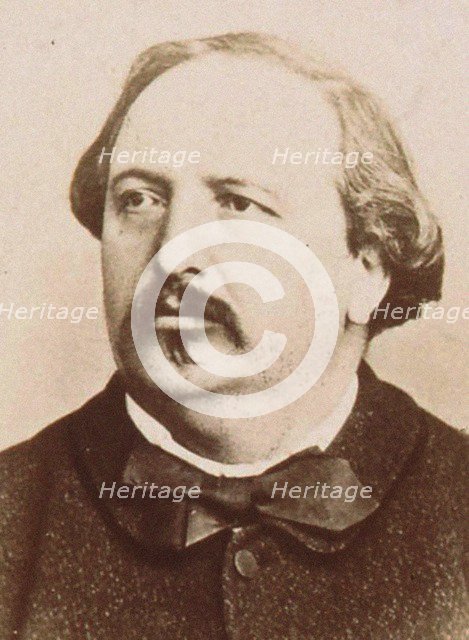 Portrait of the composer Charles Bovy-Lysberg (1821-1873).