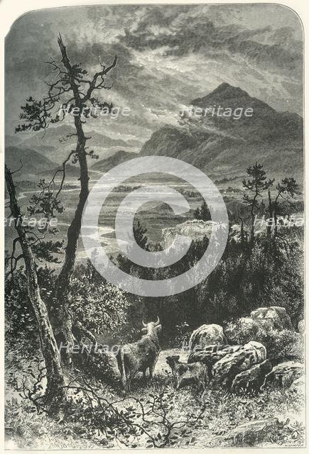 'Craig-Dhu: From Above Kinguissie', c1870.