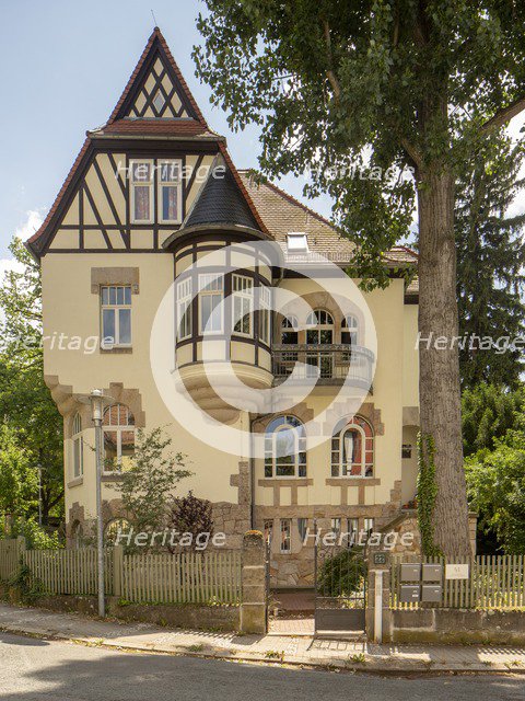 Villa, Wilhelm-Kurz-Strasse 22, Weimar, Germany, (1905), c2014-2018. Artist: Alan John Ainsworth.