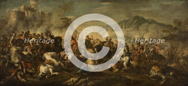 A cavalry battle, 1652. Creator: Jacques Courtois.