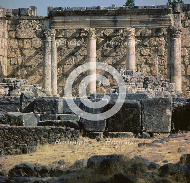 Capernaum Temple, 5th century. Artist: Unknown