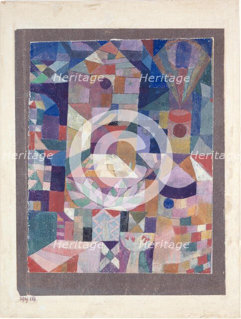 Castle Garden, 1919. Creator: Klee, Paul (1879-1940).