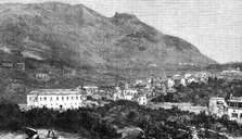 Casamicciola and Mount Epomeo, in the Island of Ischia, Bay of Naples, 1881. Creator: Unknown.