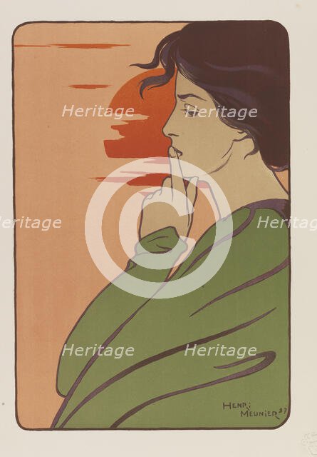 L'Heure du Silence (Hour of Silence), 1897. Creator: Meunier, Henri Georges (1873-1922).