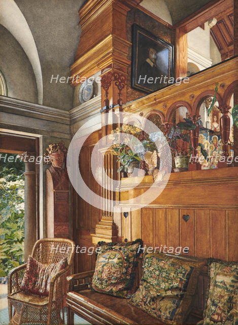 The Garden Studio, 1886-87. Creator: Anna Alma-Tadema.