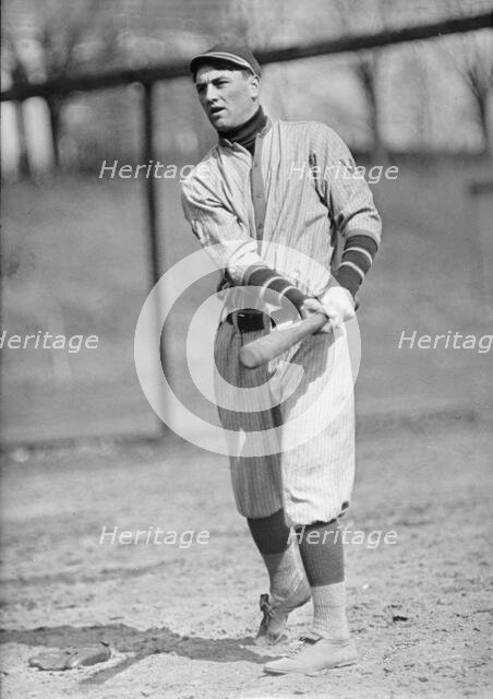 Howie Shanks, Washington Al (Baseball), 1913. Creator: Harris & Ewing.