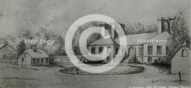 "Stratford Hall," 786 Great House Road, Stratford, Westmoreland County, Virginia, c1932. Creator: Frances Benjamin Johnston.