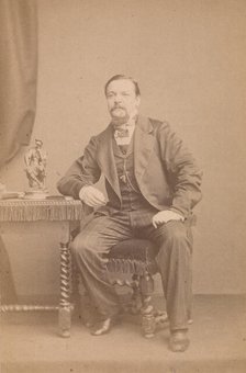 George Augustus Sala, 1860s. Creator: John & Charles Watkins.