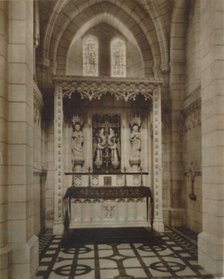 'Holy Cross Chapel, Buckfast Abbey', late 19th-early 20th century. Artist: Unknown.