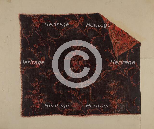 Textile, 1938. Creator: Grace Halpin.
