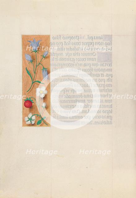 Hours of Queen Isabella the Catholic, Queen of Spain: Fol. 60v, c. 1500. Creator: Master of the First Prayerbook of Maximillian (Flemish, c. 1444-1519); Associates, and.