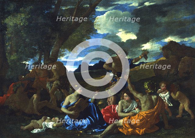 'Le Grand Bacchanal', 1627-1628 Artist: Nicolas Poussin