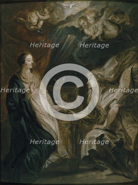 The Annunciation, c1609. Artist: Peter Paul Rubens.