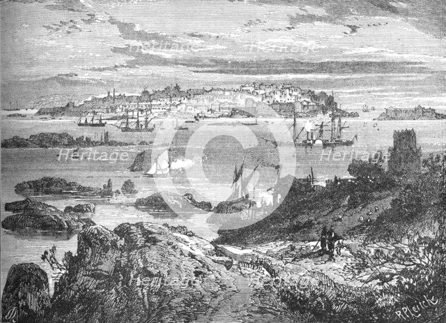 'Sweaborg', c1880. Artist: Richard Principal Leitch.