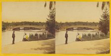 Central Park. (New York.) The Bow Bridge., about 1863-1866. Creator: Thomas C. Roche.