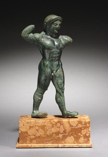Statuette of an Athlete, 510-500 BC. Creator: Unknown.