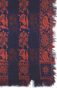 Coverlet, United States, 1850/1900. Creator: Unknown.